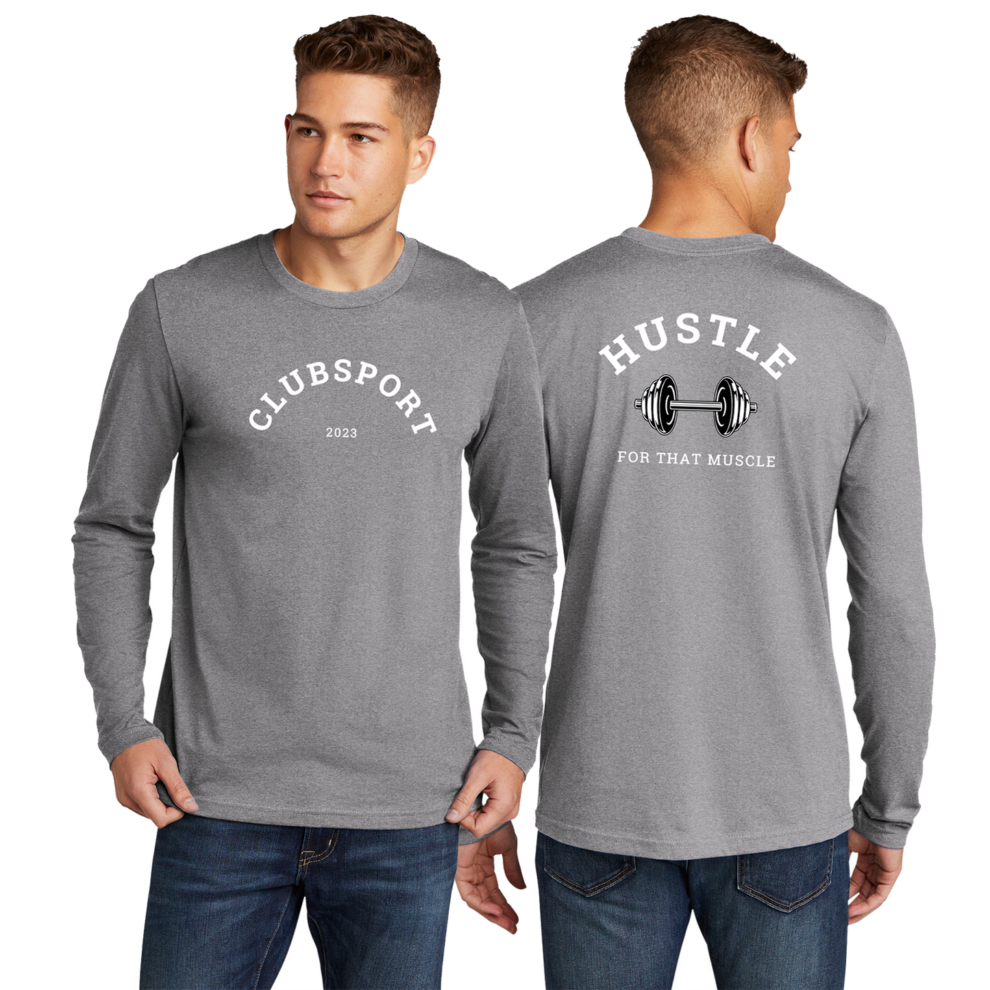 Hustle Unisex Long Sleeve Tee